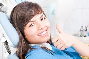 Relieved Dental Patient